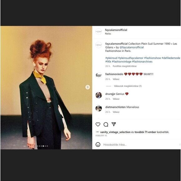 John Galliano Plein Sud 1990 S/S Les Gitans Runway Vintage Wool Blazer Jacket - Picture 16 of 16